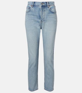 Saint Laurent 90s cropped slim jeans