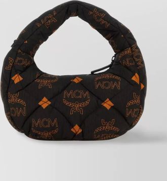 MCM nylon quilted shoulder bag