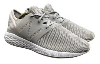 New Balance Womens Fresh Foam Cruz V2 Running Shoes In Grey