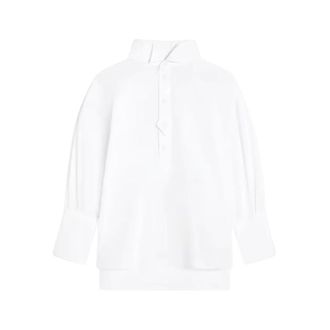 Celine Celine, Overhemden, Dames, Wit, XS, Katoen, Shirt in Cotton Poplin