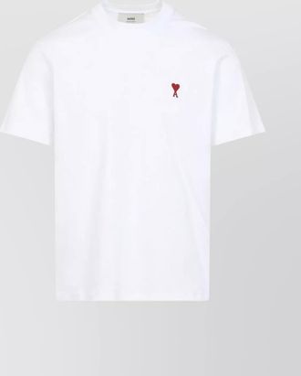 Ami cotton logo t-shirt