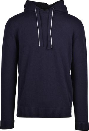 Alpha Studio Gebreide trui - Heren - Hoodies - Blauw - 2XL - Wol - Hoodies & sweatvesten