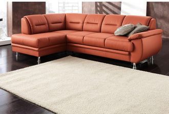 Sit&more Ecksofa »Mailand L-Form, B: 250 cm« optional Bettfunktion