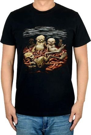 Is London Limp Bizkit Chocolate Starfish and The Hot Dog S-234Xl Black T-Shirt 1A423