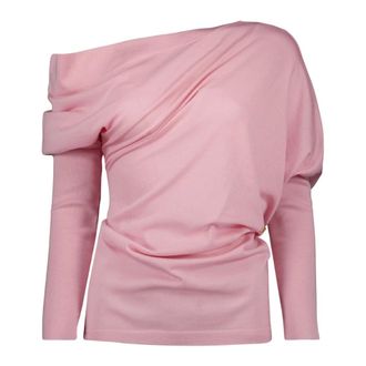 Moschino Dames, Truien, Roze, Maat: XS Wol