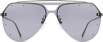 Zadig&Voltaire SZV190 0568 Womens Sunglasses Gunmetal Size 99