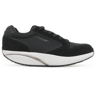Mbt 1997 Classic II Suede Textile Womens Fashion Trainers - Black Grey - Size:UK 4.5