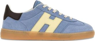 Hogan Cool Sneakers - Dames - Sneakers - Blauw - 40 EU - Leer - Schoenen