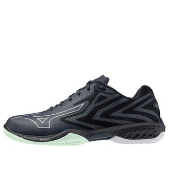 Mizuno Wave Claw EL2 4E Wide Light Gray White Green 71GA258465