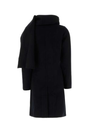 Michael Kors Scarf Coat - Black