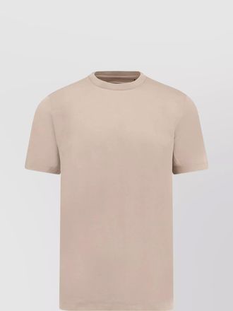 HUGO BOSS ribbed crew-neck cotton t-shirt
