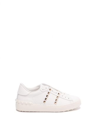 Valentino Garavani Leather Sneakers − Sale: up to −65