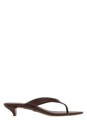Gucci Brown Logo Heels