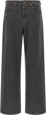 Golden Goose Morgan Jeans Grigio-Uomo