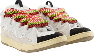 Lanvin Womens Curb Sneaker White Synthetic