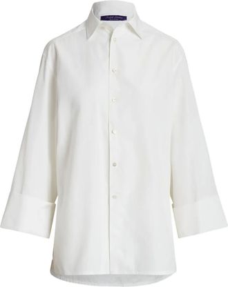 Ralph Lauren Collection cuffed-sleeves shirt - White