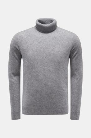 Braun Hamburg Men - Cashmere turtleneck jumper grey