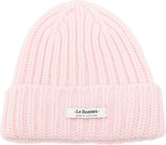 Le Bonnet Heren, Accessoires, Roze, Maat: ONE Size Wol