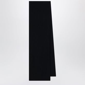 Le Bonnet Scarf in wool and Caregora in Onyx