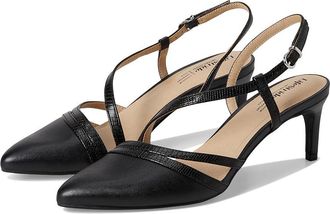 Life Stride Arlo Womens Sandals Black Faux Leather : 7.5 M (B)