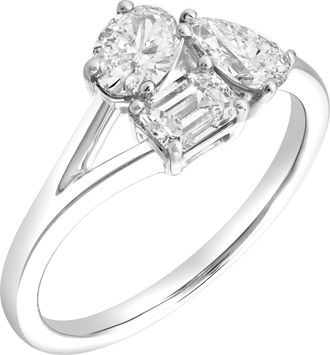 LuvMyJewelry Mysaria 14K Gold Lab Grown Diamond Ring - 0.78 Ct