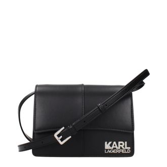 Karl Lagerfeld Kore Damess Crossbodytas Polyurethaan Zwart