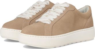 Johnston & Murphy Cammie Lace-Up Womens Shoes Taupe : 9.5 M, Leather/Nubuck