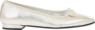 Carel Silver Metallic Ballet Flats