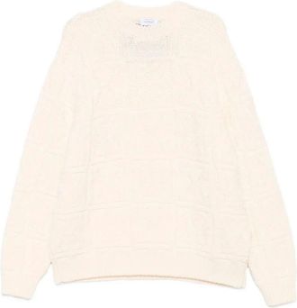 Off-white Arrow Ao 3D Stitch Knit Crew-Neck Sweater
