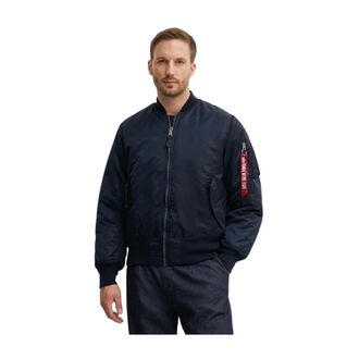 Alpha Industries Uomo, Giacche, Blu, M, new