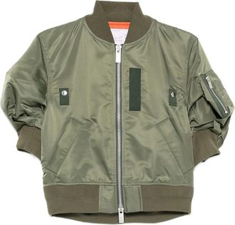sacai Zip-up Bomber Jacket