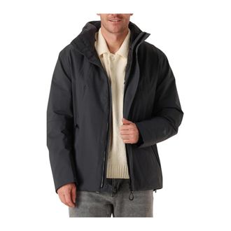 KRAKATAU Heren, Jassen, Grijs, Maat: S Poliester