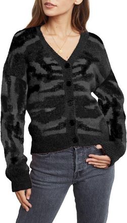 Rails Veronica Camo Cardigan in Grey Camo at Nordstrom, Size Medium