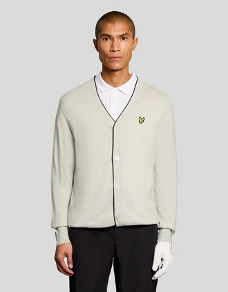 Lyle & Scott Lyle And Scott Mens Lightweight Knitted Cardigan - Size: XXL