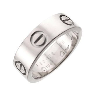 Cartier Love White Gold White Gold (18K) Band Ring (Pre-Owned)