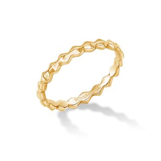 Dower & Hall 14k Brancusi Endless Narrative Ring