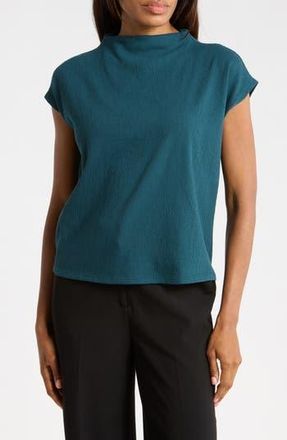 Eileen Fisher Funnel Neck Top in Funnel Nk Top at Nordstrom Rack, Size X-Large