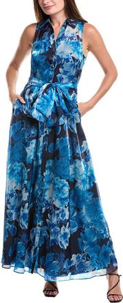 Julia Jordan Organza Shirt Gown