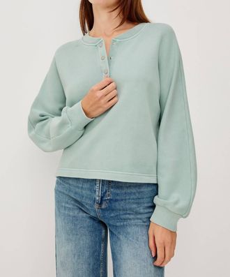 Rails Leonie Sweatshirt In Arctic Blue