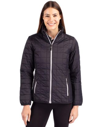 Cutter & Buck Rainier PrimaLoft Womens Eco Insulated Full Zip Puffer Jacket