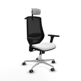 Piqueras y Crespo Piqueras Y Crespo Mardos Silla De Oficina Blanca Regulable