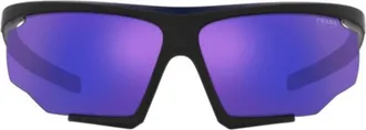 Prada Blue Violet Sport Mens Sunglasses PS 07YS 13K05U 76