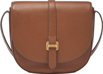 Fossil Womens Emery Leather Crossbody