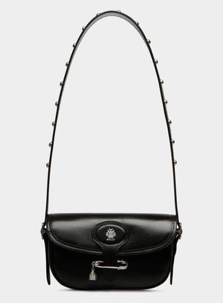 Bally Beckett Minibag in Leather With a Bally Pin in Black+Palladio at Nordstrom