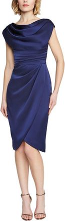 Theia Ivy Bateau Neck Cocktail Dress