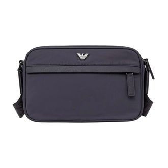 Emporio Armani Tassen, Heren, Grijs, ONE Size, Polyester, Heuptas