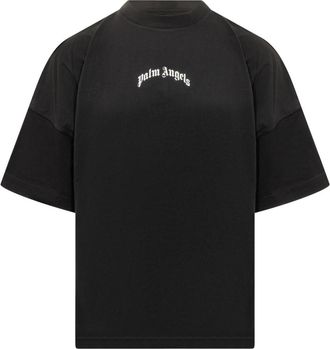 Palm Angels Black Crew Neck T-Shirt