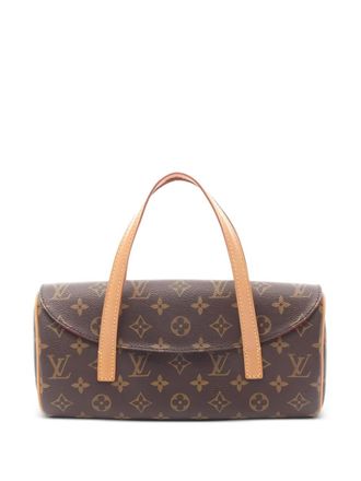 Louis Vuitton 2002 Sonatine shopper met monogram-print - Bruin