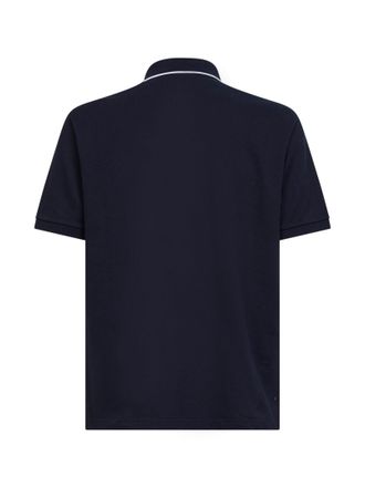 Gucci Mens Pique Polo Shirt Navy Blue Cotton T-shirts And Polos
