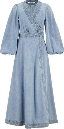Zimmermann Indra Denim Midi Dress